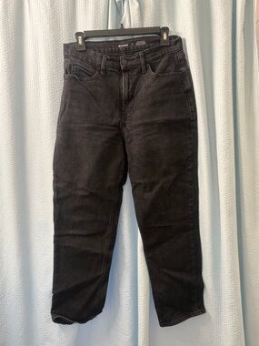 Classic Black Straight Leg Jeans